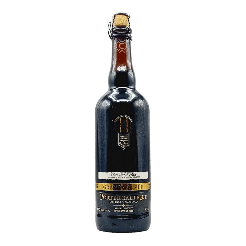 Barrel-Aged Porter Baltique (2022) by Les Trois Mousquetaires, beer label