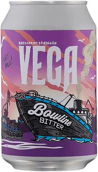Bowline Bitter by Vega Bryggeri, beer label
