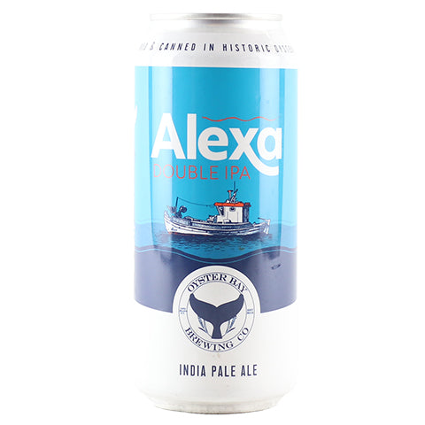 Oyster Bay Alexa DIPA by Oyster Bay Brewing, beer label