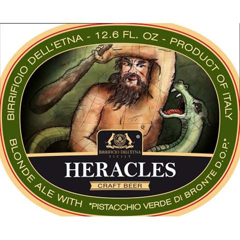 Birrificio Dell'etna Heracles Blonde Ale by Birrifico dell'Etna Srl, beer label