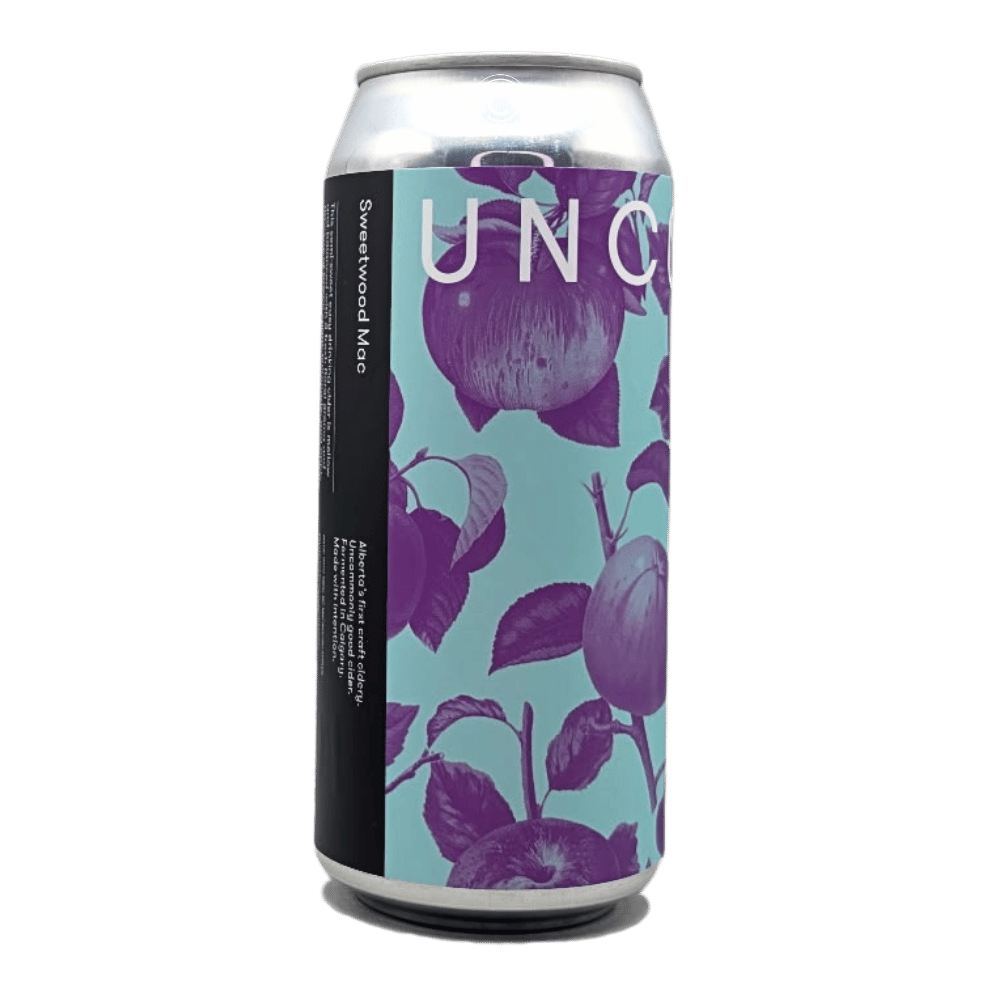Sweetwood Mac Apple Cider by Uncommon Cider Co., beer label