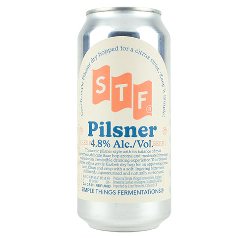 Simple Things Fermentations Twisted Pilsner by Simple Things Fermentations, beer label