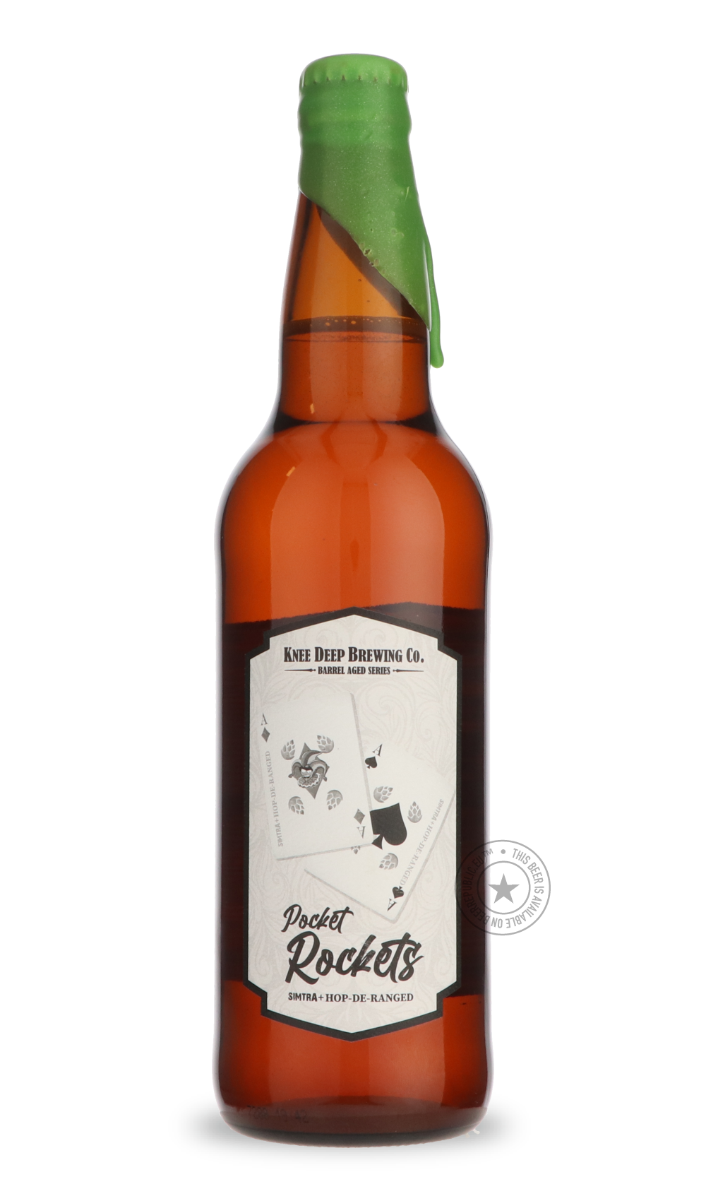 Pocket Rockets by Knee Deep Brewing Company, beer label