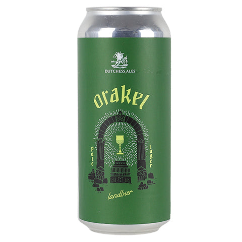 Dutchess Orakel Landbier Lager by Dutchess Ales, beer label