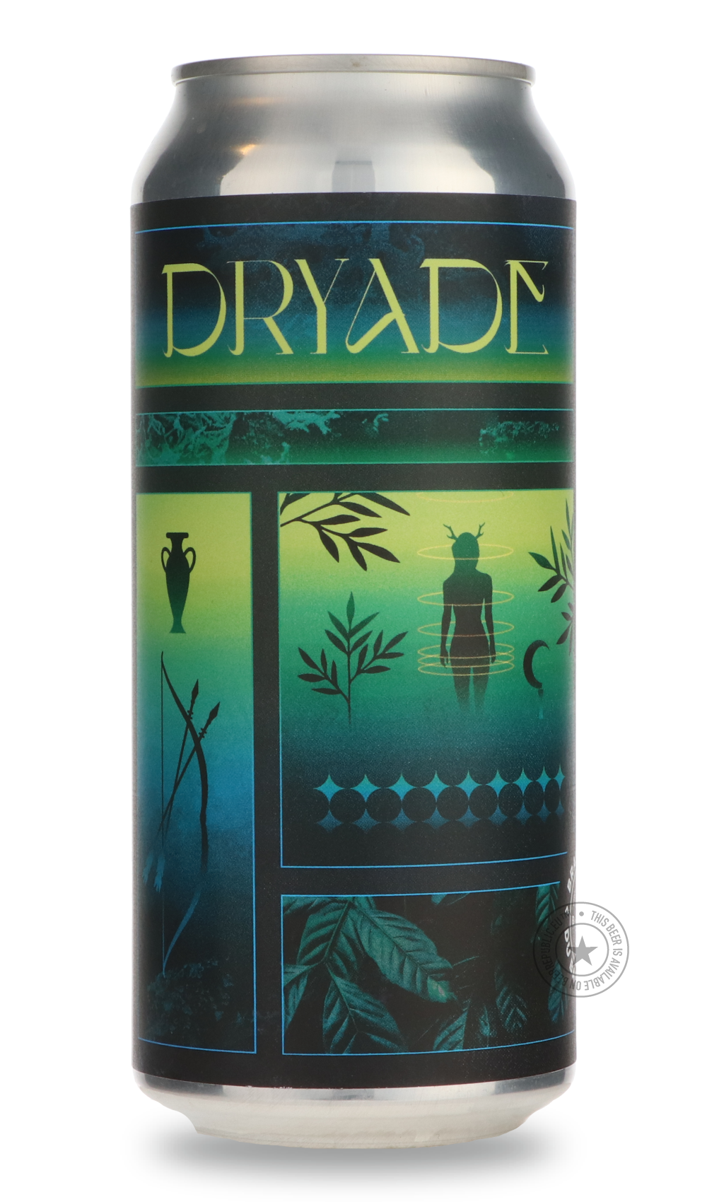 Dryade by Brasserie du Bas-Canada, beer label