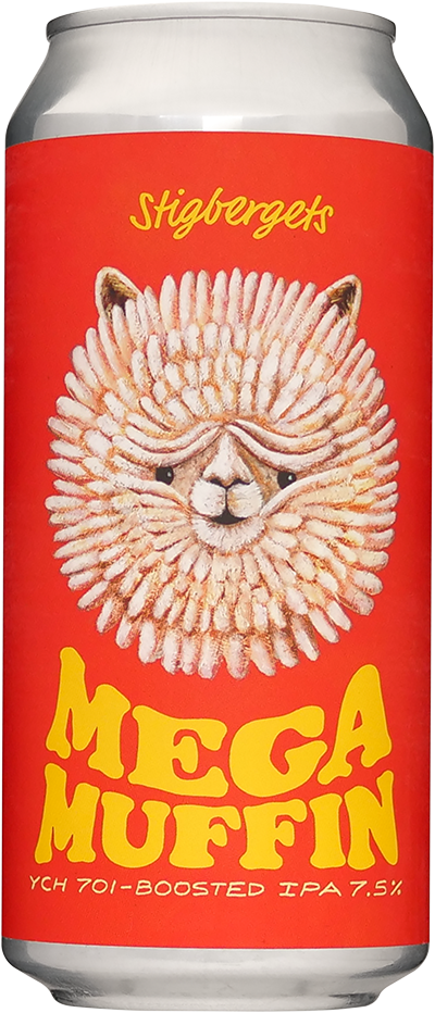 Mega Muffin by Stigbergets Bryggeri, beer label