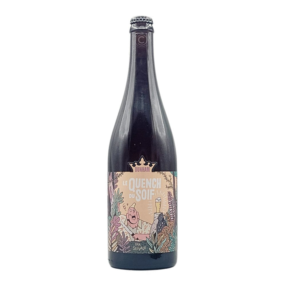 x Twin Sails Brewing Le Quenche du Soif West Coast IPA by Brasserie Dunham, beer label