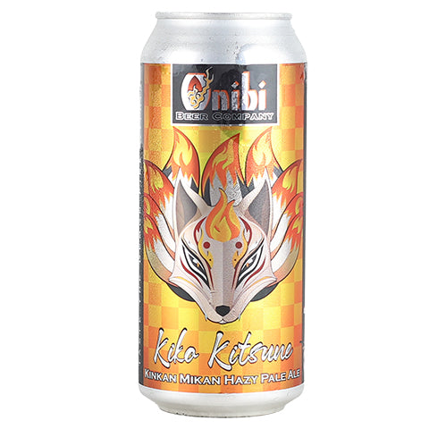 Onibi Kiko Kitsune Hazy Pale Ale by Onibi Beer Company, beer label