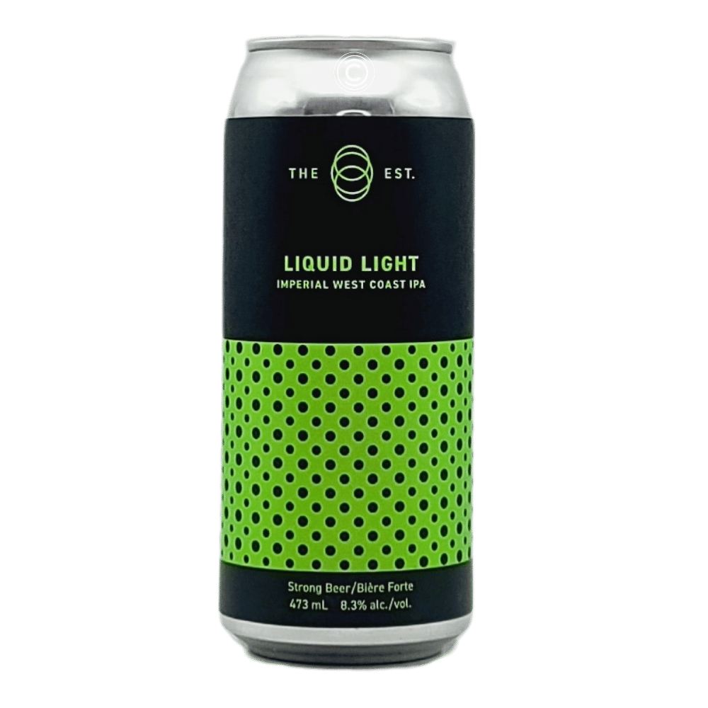 Liquid Light Imperial West Coast IPA by The Establishment Brewing Company, beer label