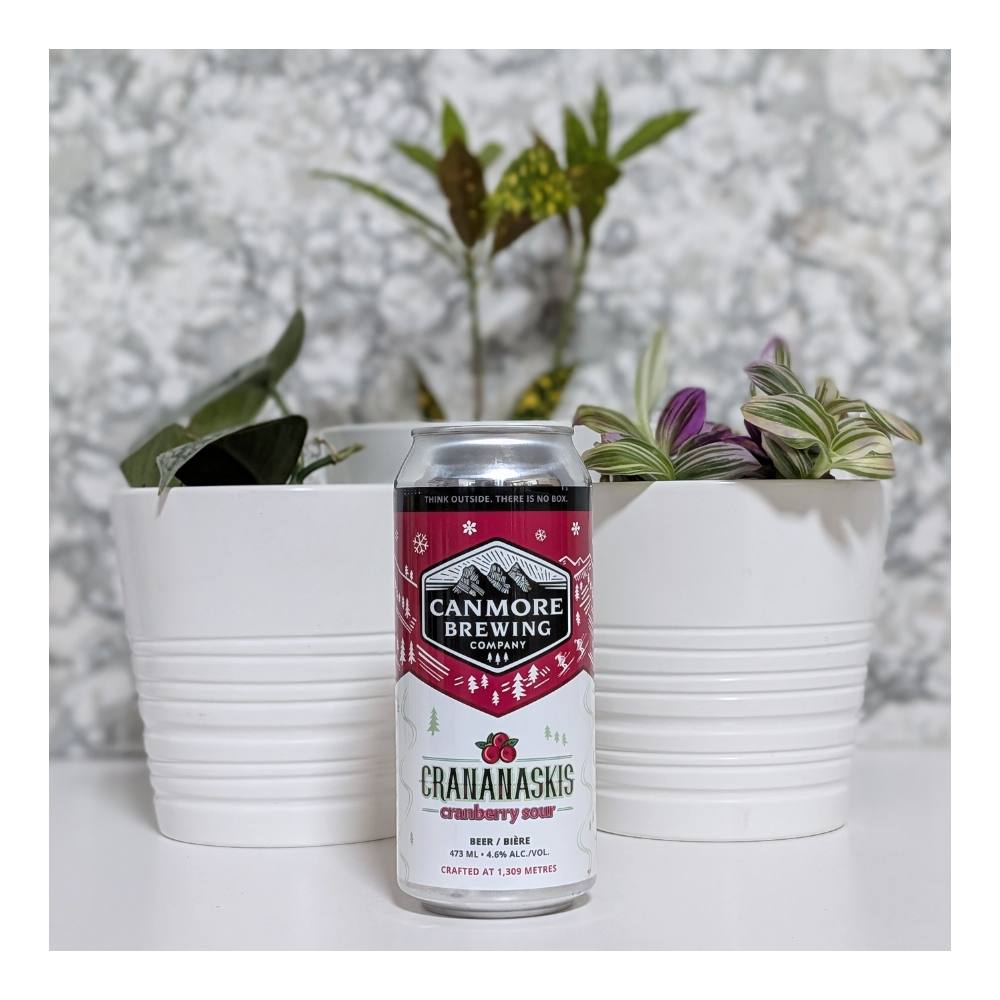 Crananaskis Cranberry Cherry Sour by Canmore Brewing Company, beer label