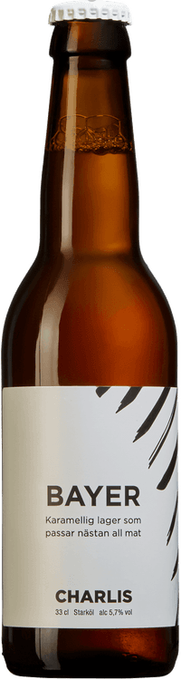 Charlis Bayer by Charlis Brygghus, beer label