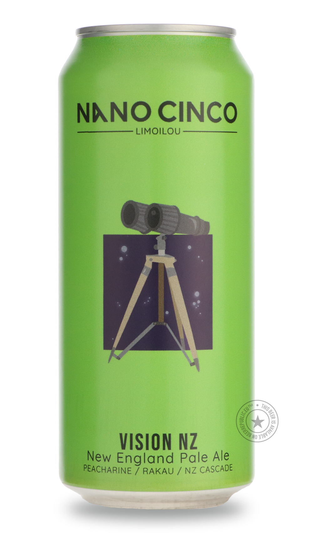 Vision NZ by Nano Cinco, beer label