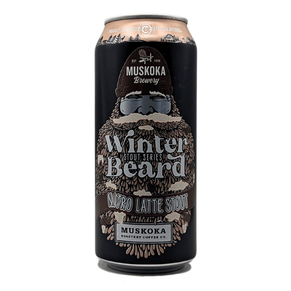 Winter Beard Nitro Latte Stout by Muskoka Brewery, beer label
