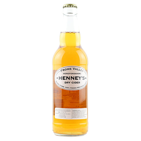 Henneys Frome Valley Dry Cider by Henney's Cider, beer label