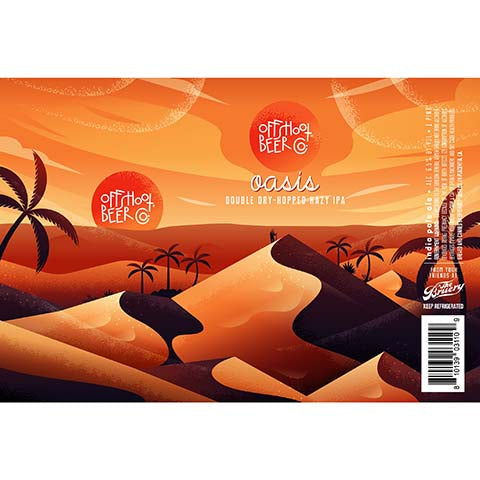 Bruery Oasis DDH Hazy IPA by The Bruery, beer label