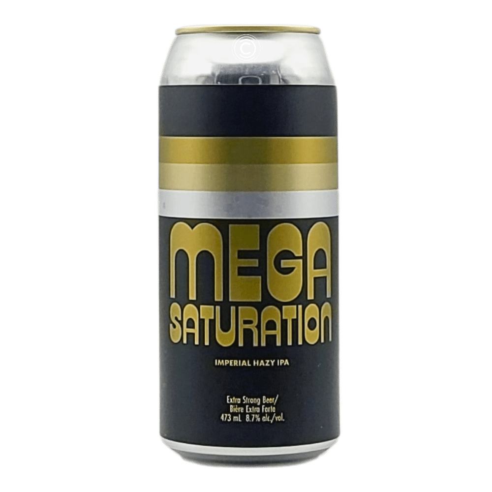 Mega Saturation Imperial Hazy IPA by Cabin Brewing Company, beer label
