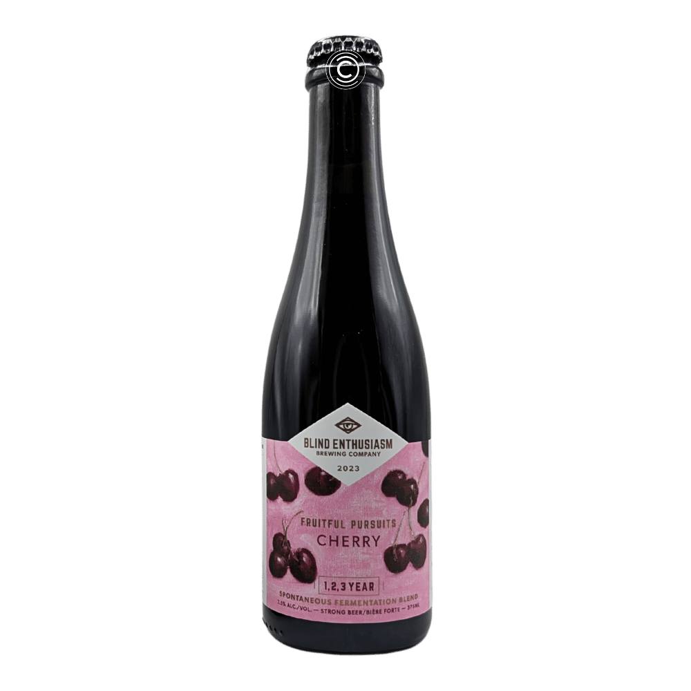 Fruitful Pursuits Cherry by Blind Enthusiasm Brewing Company, beer label