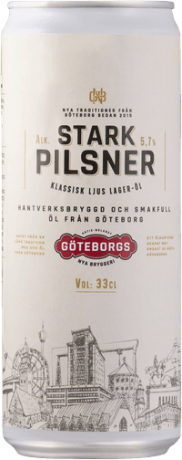 Starkpilsner by Göteborgs Nya Bryggeri, beer label