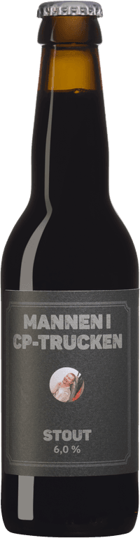 Mannen i CP-trucken by Virå Fattighus, beer label