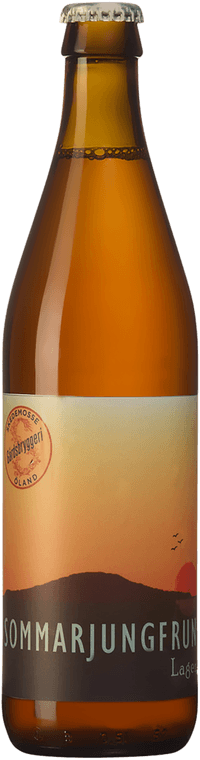 Sommarjungfrun by Skedemosse Gårdsbryggeri, beer label