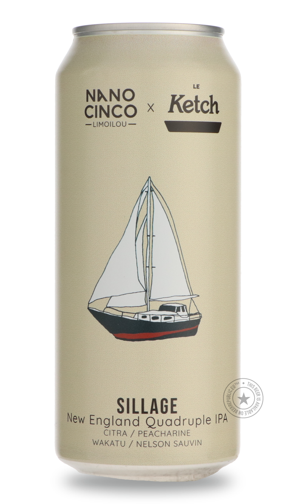 Sillage / Le Ketch by Nano Cinco, beer label