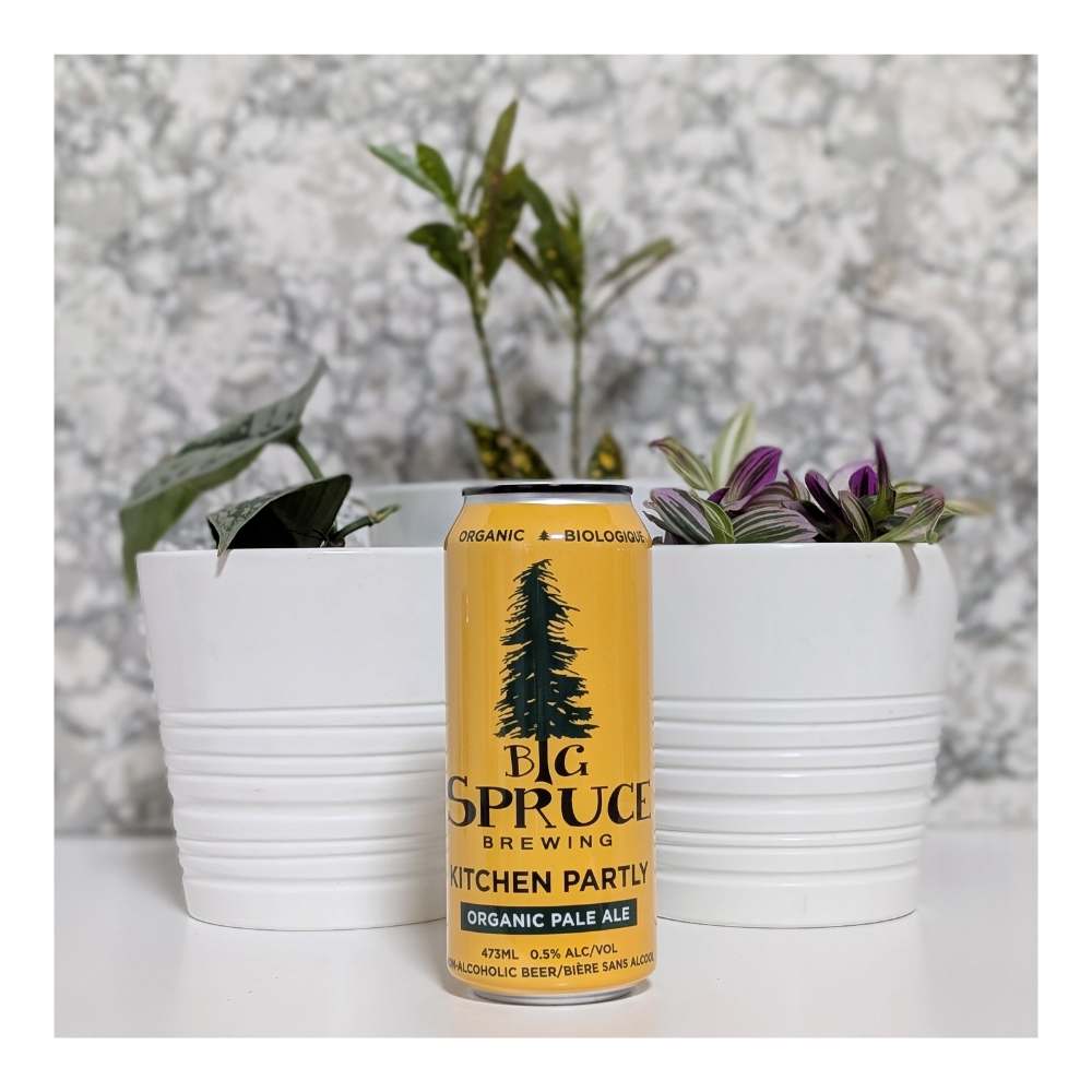 Kitchen Partly Organic Pale Ale Non-Alcoholic by Big Spruce Brewing, beer label