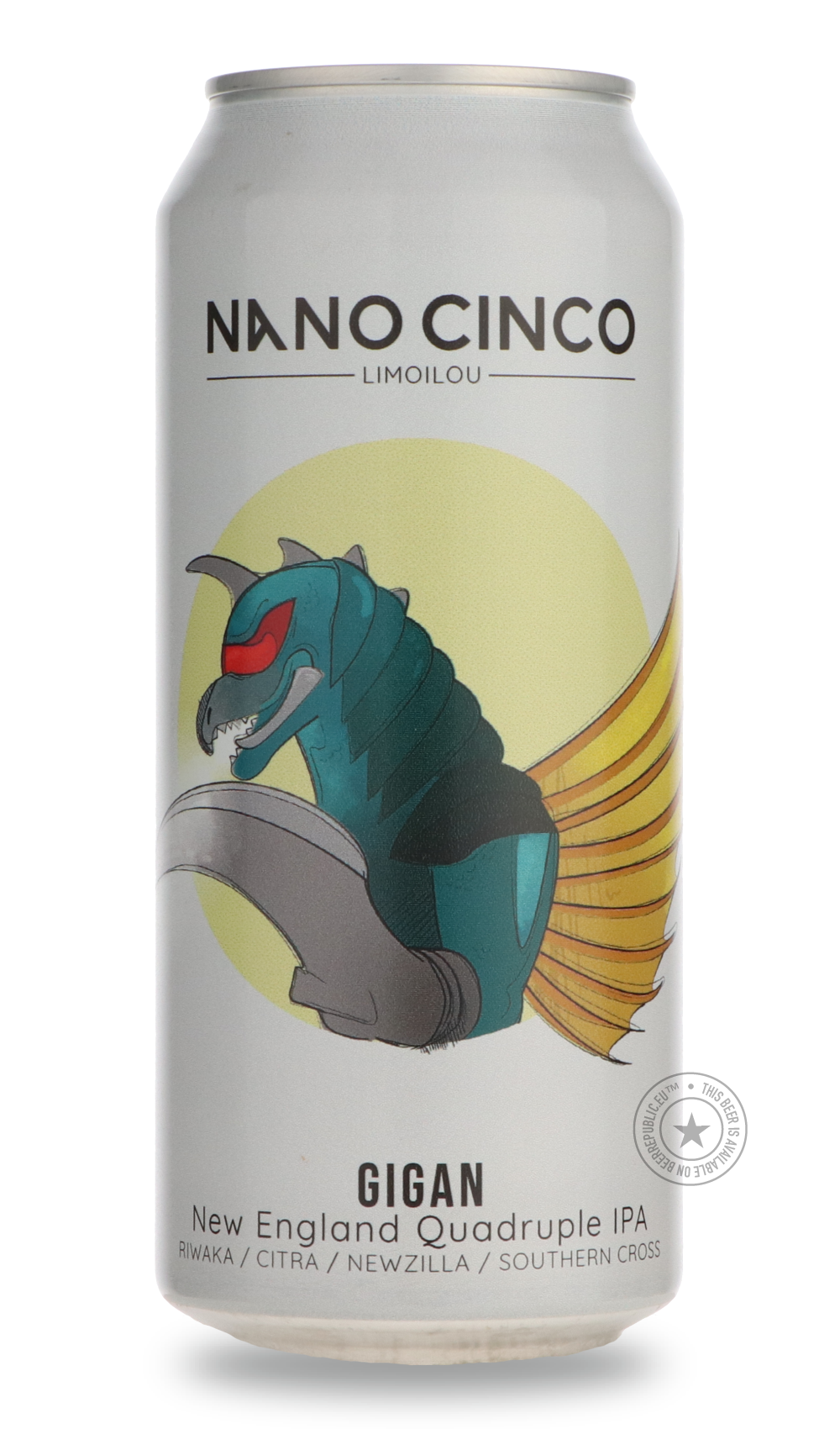 Gigan by Nano Cinco, beer label