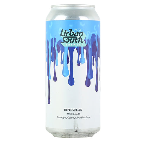 Urban South Triple Spilled: Majik Colada Sour by Urban South Brewery, beer label