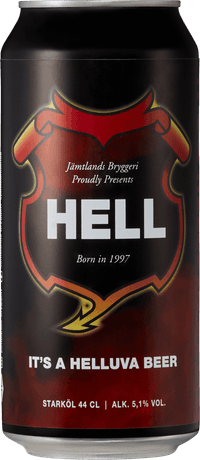 Hell by Jämtlands Bryggeri, beer label