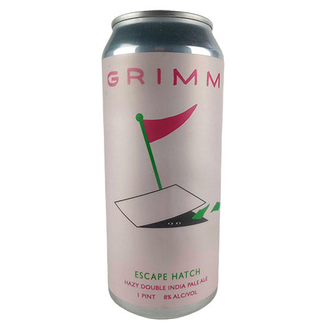 Grimm Escape Hatch Hazy DIPA by Grimm Artisanal Ales, beer label