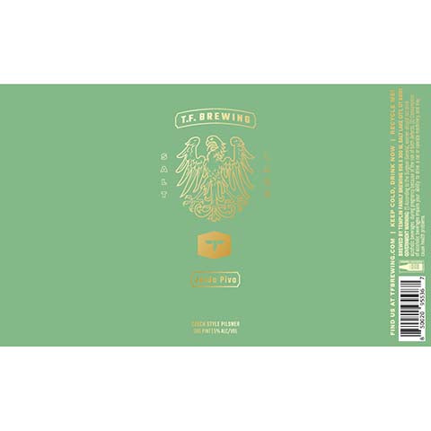 Templin Family Jarda Pivo Czech Style Pilsner by T.F. Brewing, beer label
