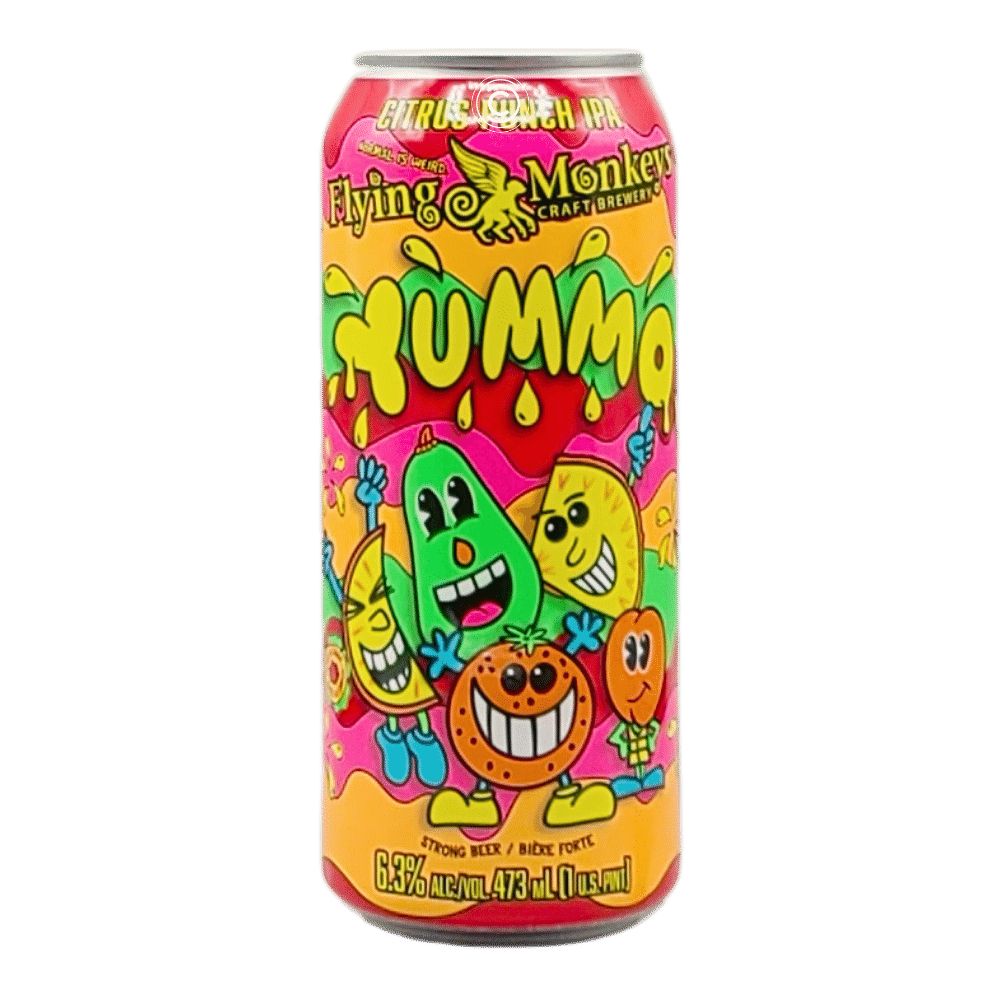 Yummo IPA by Flying Monkeys Craft Brewery, beer label