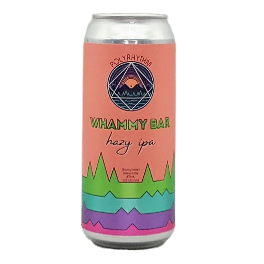 Whammy Bar Hazy IPA by Polyrhythm Brewing, beer label