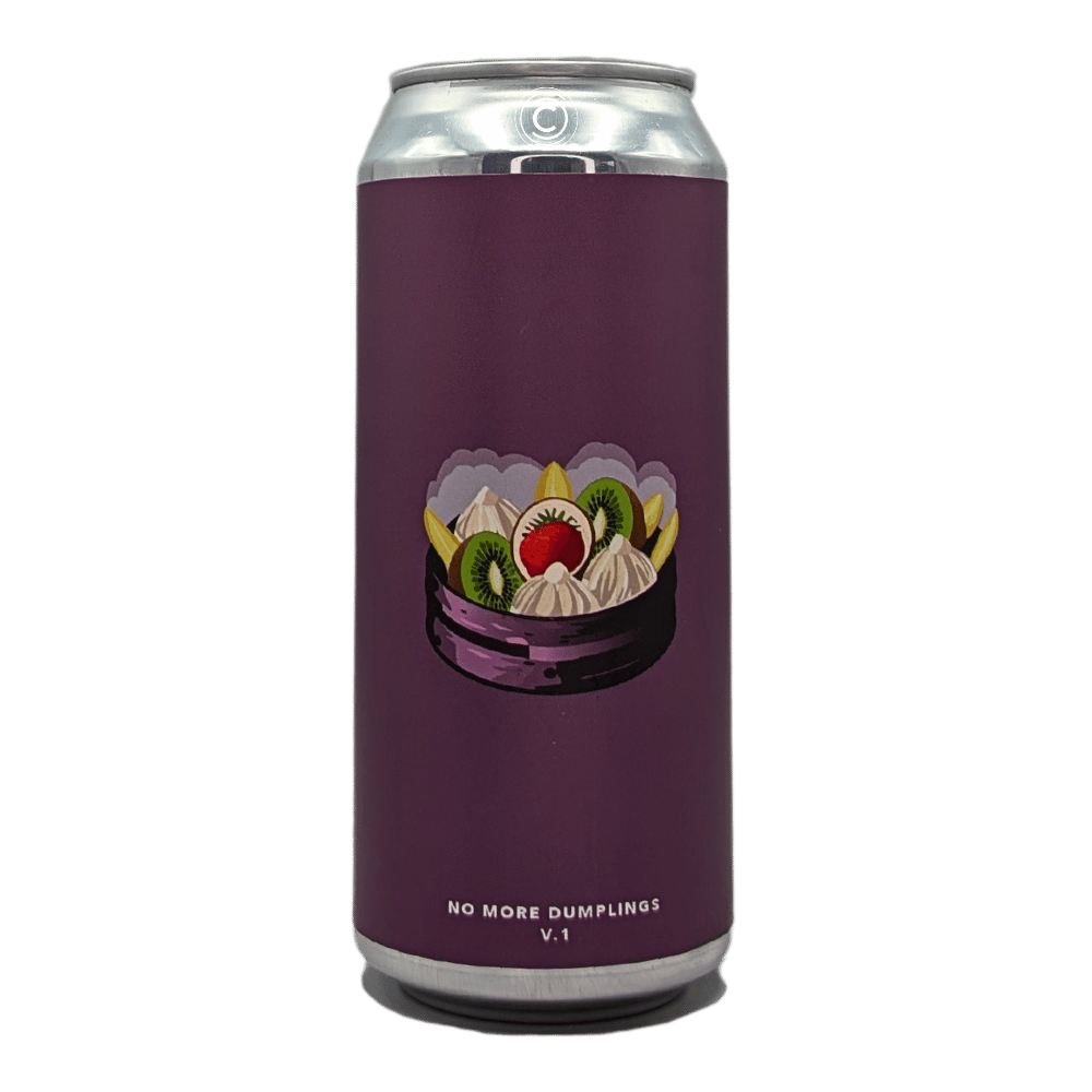 NO MORE DUMPLINGS V.1 Sour by Evil Twin Brewing NYC, beer label
