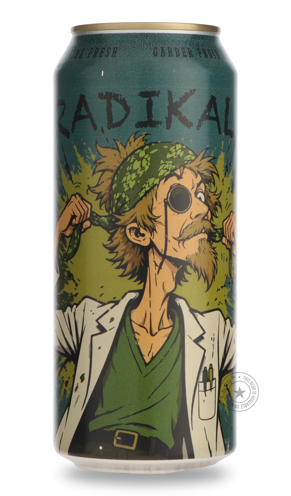 Radikal by Brewskey, beer label
