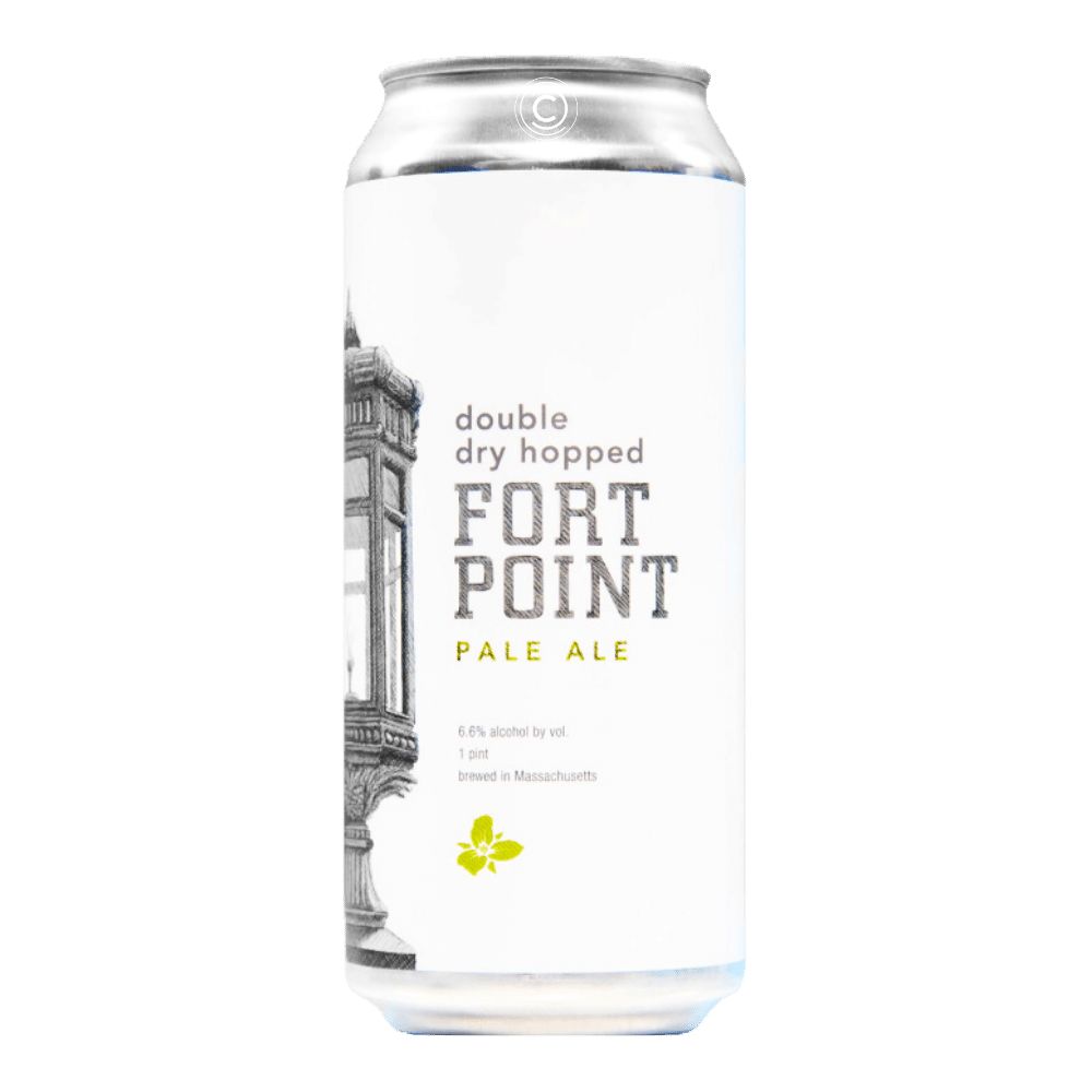 Fort Point Double Dry Hopped Pale Ale by Trillium Brewing, beer label