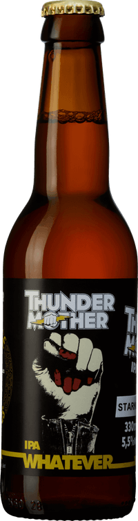 Thundermother Whatever India Pale Ale by Wessingekälla Brygghus, beer label