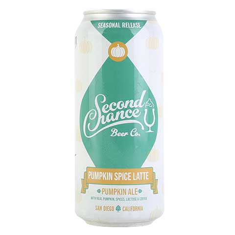 Second Chance Pumpkin Spice Latte by Second Chance Beer Company, beer label