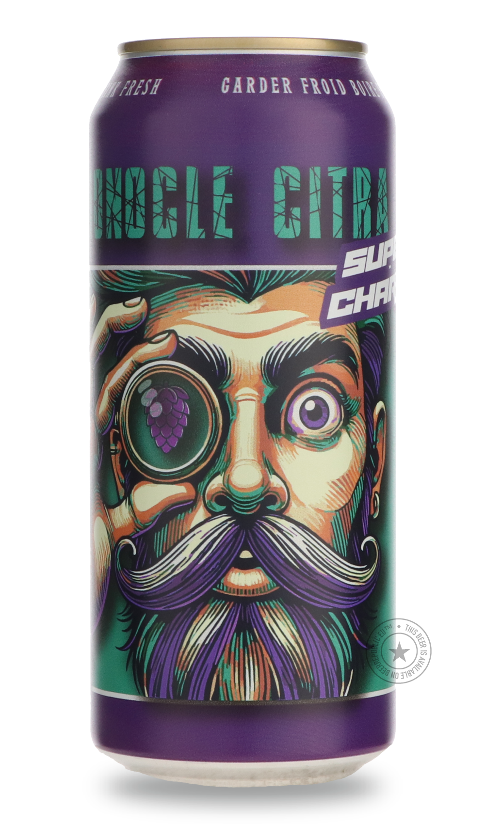 Monocle Citra Sup by Brewskey, beer label