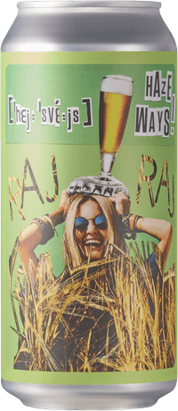 Haze Ways by RajRaj Bryggeri, beer label