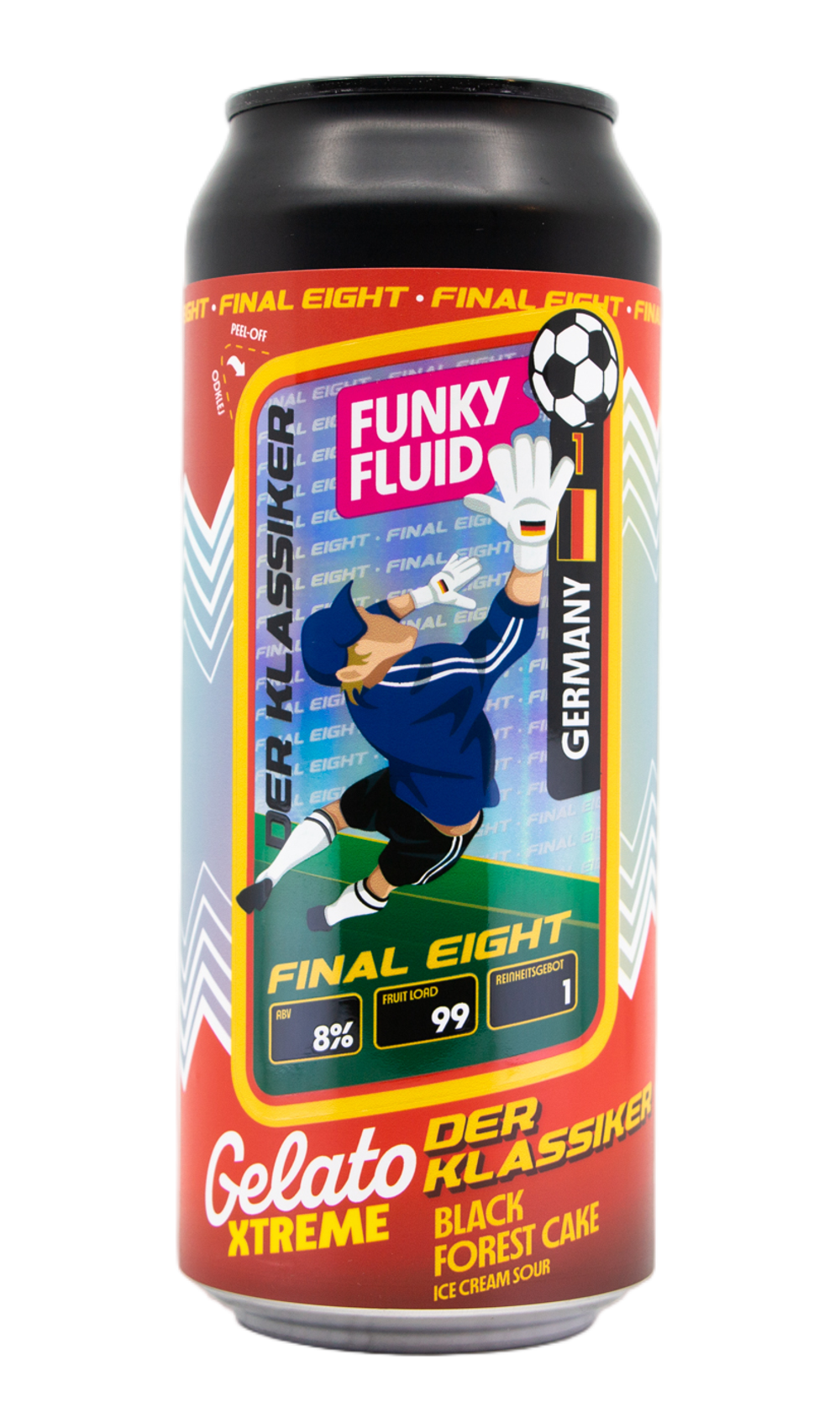 Funky Fluid Gelato XTREME: Der Klassiker (Final Eight - Germany) by Funky Fluid, beer label