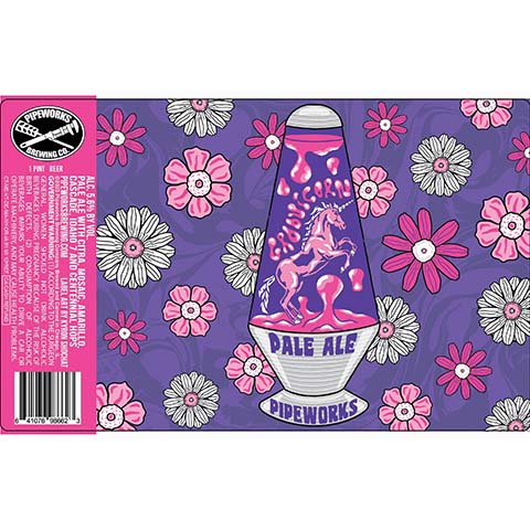 Pipeworks Groovicorn Pale Ale by Pipeworks Brewing Co, beer label