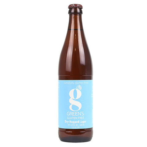 Green's Dry-Hopped Lager by Green's Beers, beer label