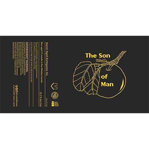 Casita The Son Of Man Barleywine Ale by Casita Brewing Company, beer label