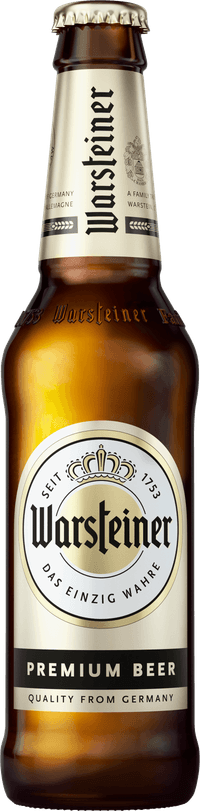 Warsteiner by Warsteiner, beer label