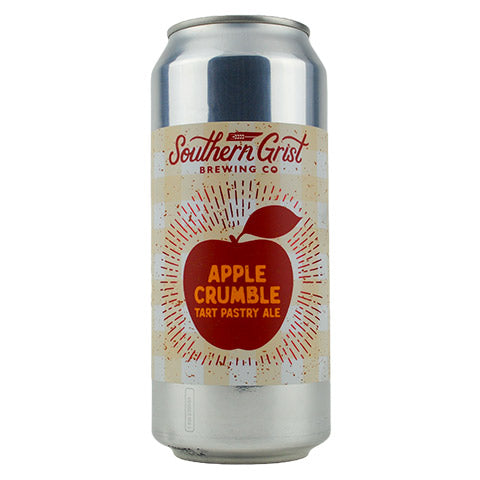 Southern Grist Apple Crumble Sour by Southern Grist Brewing Company, beer label