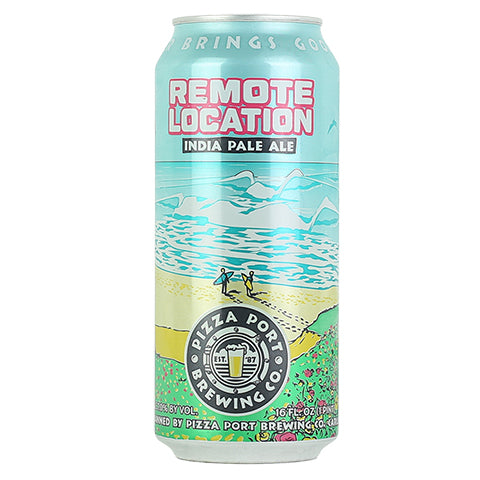 Pizza Port Remote Location IPA by Pizza Port Brewing Co., beer label