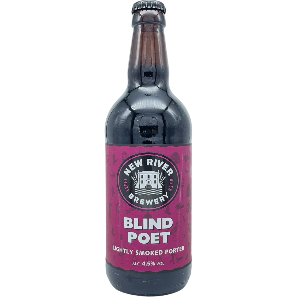 New River Blind Poet by New River Brewing, beer label
