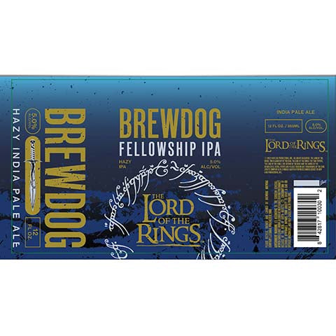 Brewdog Fellowship Hazy IPA by BrewDog, beer label