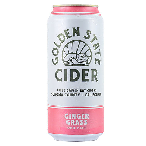 Golden State Gingergrass Cider by Golden State Cider, beer label